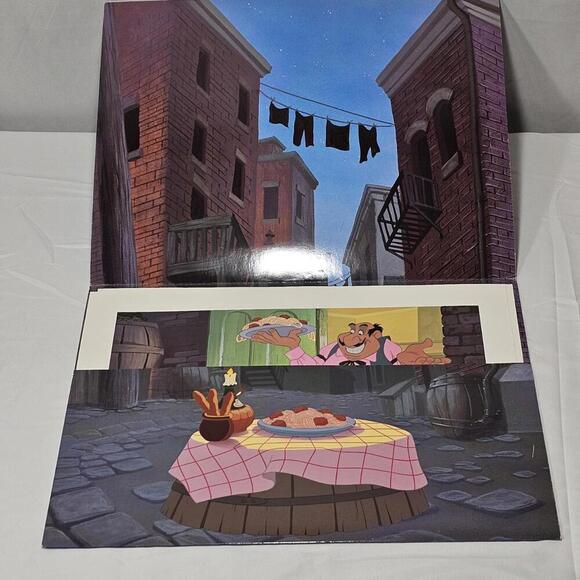 Disney Set of 2 Lady and the Tramp Commemorative Lithograph Prints - Picture 6 of 6